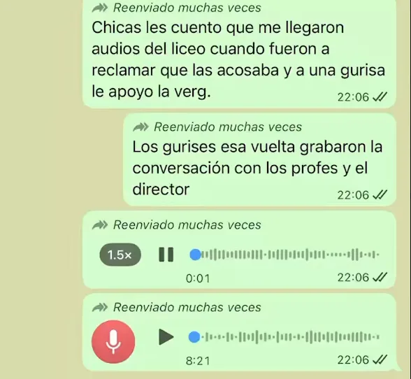 “Faltarle el respeto...