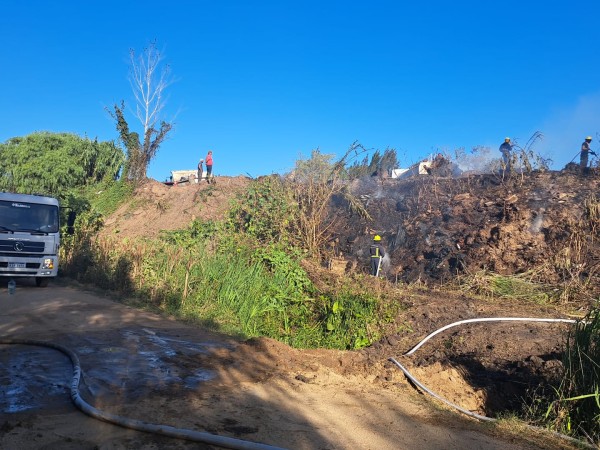 Incendio en La Barra...