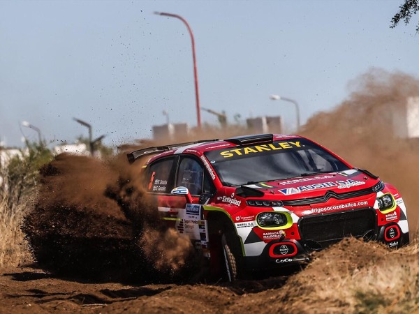 Coco Zeballos, Rally Argentino, cuarta posición, Citroen C3 Rally2,