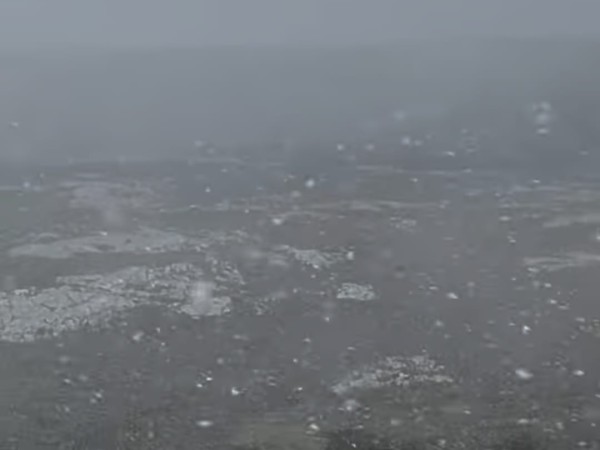 VIDEO / “Nevada brutal”: captaron una intensa nieve en Sierra Carapé de Maldonado