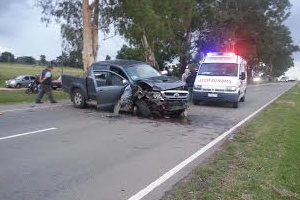 Conocido empresario resultó herido al volcar su camioneta