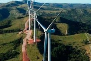 Inauguran otro parque eólico en Los Caracoles