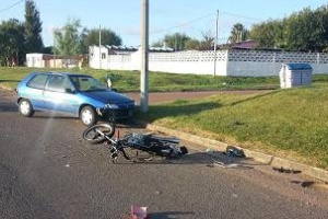 Dos lesionados en diferentes siniestros viales