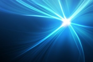 Fachada azul para reflexionar sobre autismo