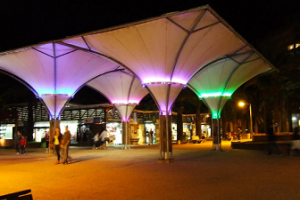 Plaza de Punta del Este estrenó iluminación
