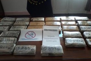 La policía de Maldonado incautó 21 kilos de marihuana
