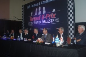 Se realizó presentación de la Fórmula E a correrse en Punta del Este