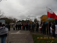 En actos zonales los trabajadores defendieron logros alcanzados
