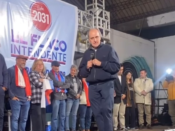 De los Santos lanzó la campaña a la Intendencia; aseguró que “San Carlos está cuasi ganado al igual que Piriápolis” y en los últimos días concentrará sus esfuerzos en Maldonado