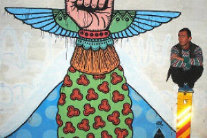 Pintarán otro mural en el ex Palace Hotel
