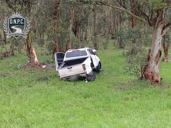 Siniestro fatal en San José: conductor de 42 años despistó y volcó