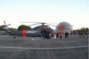 La policía allanó la base aeronaval de Laguna del Sauce