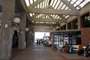 Terminal de Punta del Este en zona gris