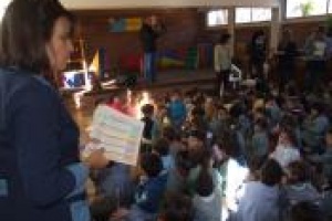 Niños de Estación Repecho visitan planta de elaboración Mazzoni
