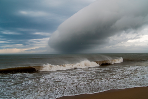 Tormenta dejó parte de Punta del Este a oscuras