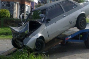 Accidente en Piriápolis dejó tres personas heridas