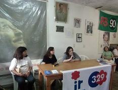 Macarena Gelman “mano a mano” con vecinos de San Carlos
