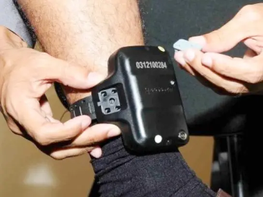 Tobillera electrónic...