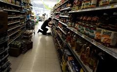 Joven violento intentó robar un supermercado pero fue capturado