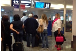 Lilita Carrió está en Punta del Este por el fin de semana largo argentino