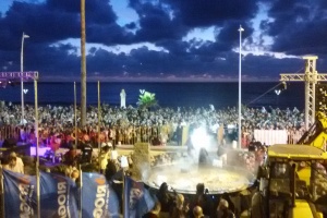 Más de 3 mil platos se sirvieron de la paella de Piriápolis