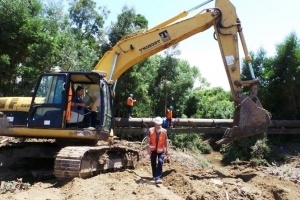 Comienza restablecimiento de agua potable en zona oeste  Maldonado