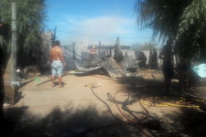 Otro incendio arrasó una casa en Cerro Pelado