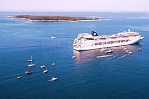 Mal tiempo alejó cruceros de Punta del Este