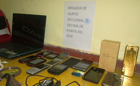 Dos colombianos con bienes robados procesados por receptación