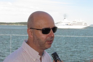 Carámbula negó que hayan estimado la merma por turismo de cruceros