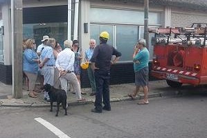 Tres manzanas del centro capitalino afectadas por accidente de UTE