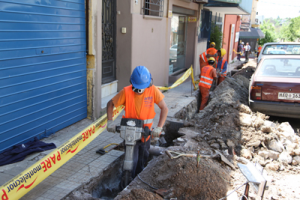 Unos 300 obreros de fibra óptica están en Seguro de Paro en Maldonado
