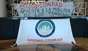 Compañía AIVA canceló su congreso en Conrad por conflicto gremial