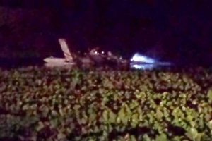 Recuperaron siete cuerpos del avión caído en Laguna del Sauce. Se conoce nómina extraoficial de pasajeros