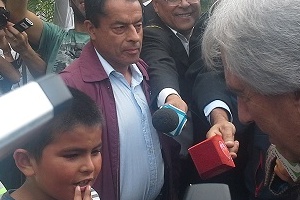  Vázquez recorrió  Cerro Pelado y charló con vecinos