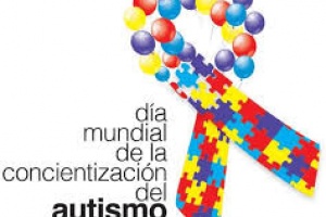 Concentración en Los Dedos en el Día Mundial de Concientización sobre el Autismo