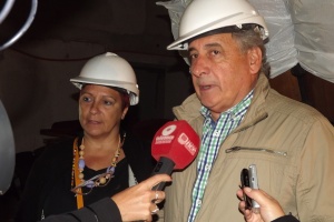“Yuyo” Pérez recorrió Teatro de la Sociedad Unión de San Carlos y anunció duplicación de presupuesto para cultura