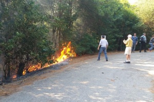 Desalojaron el Hotel Las Cumbres