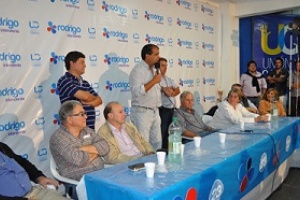 Rodrigo Blas llamó a desarmar la campaña del murmullo y el miedo