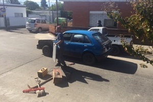 Protesta en reclamo de trabajo