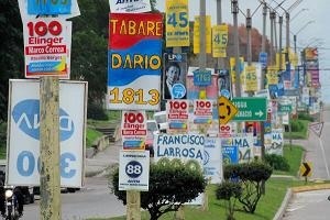 Recuerdan a partidos políticos que deben retirar cartelería de la vía pública
