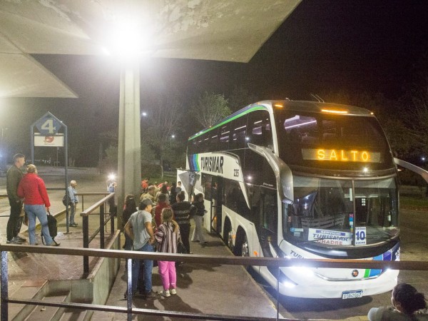 Línea de ómnibus que conecta Salto con Punta del Este batió récord de pasajeros en 2024
