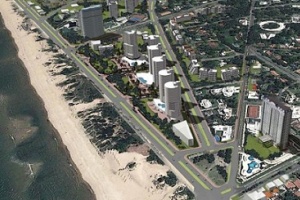 Proyectan seis torres en rambla de la Mansa en Punta del Este