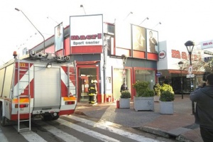 Siniestro con suerte en zapatería de Maldonado