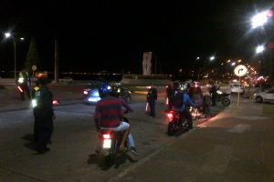 La policía retuvo 33 motos en operativo Impacto y varios detenidos