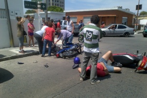 Casi el 79% de los siniestros ocurridos en 2015 fue protagonista un motociclista