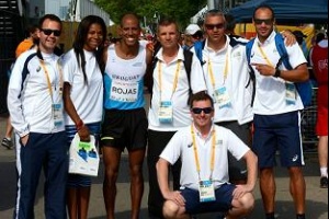 Reciben a los deportistas que participaron en los Panamericanos