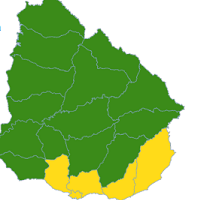 Maldonado bajo advertencia amarilla