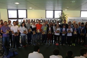 Homenajearon a los atletas locales que participaron en competencias internacionales
