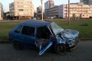 Accidente de tránsito en Punta del Este dejó dos heridos leves